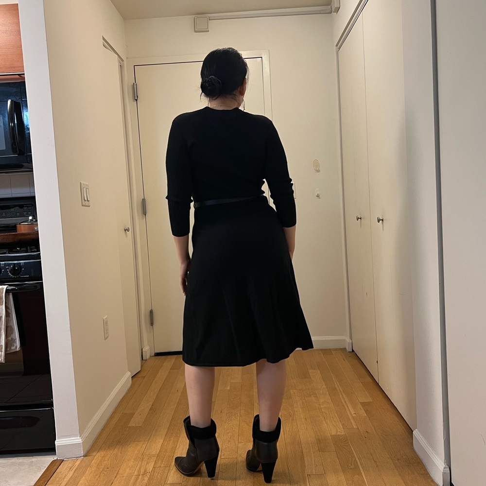 Ralph Lauren Black Sweater Dress - Picture 4 of 6